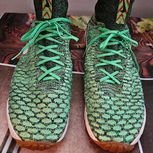 Nike Air Mens 10 Footscape Magista Flyknit 'Poison Green' Shoes 816560-300